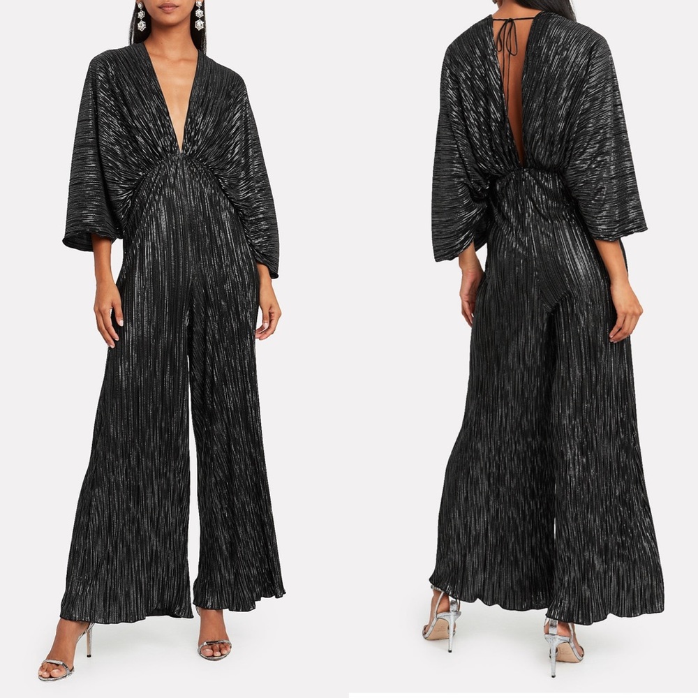 ROTATE by Birger Christensen Metallic Jumpsuit